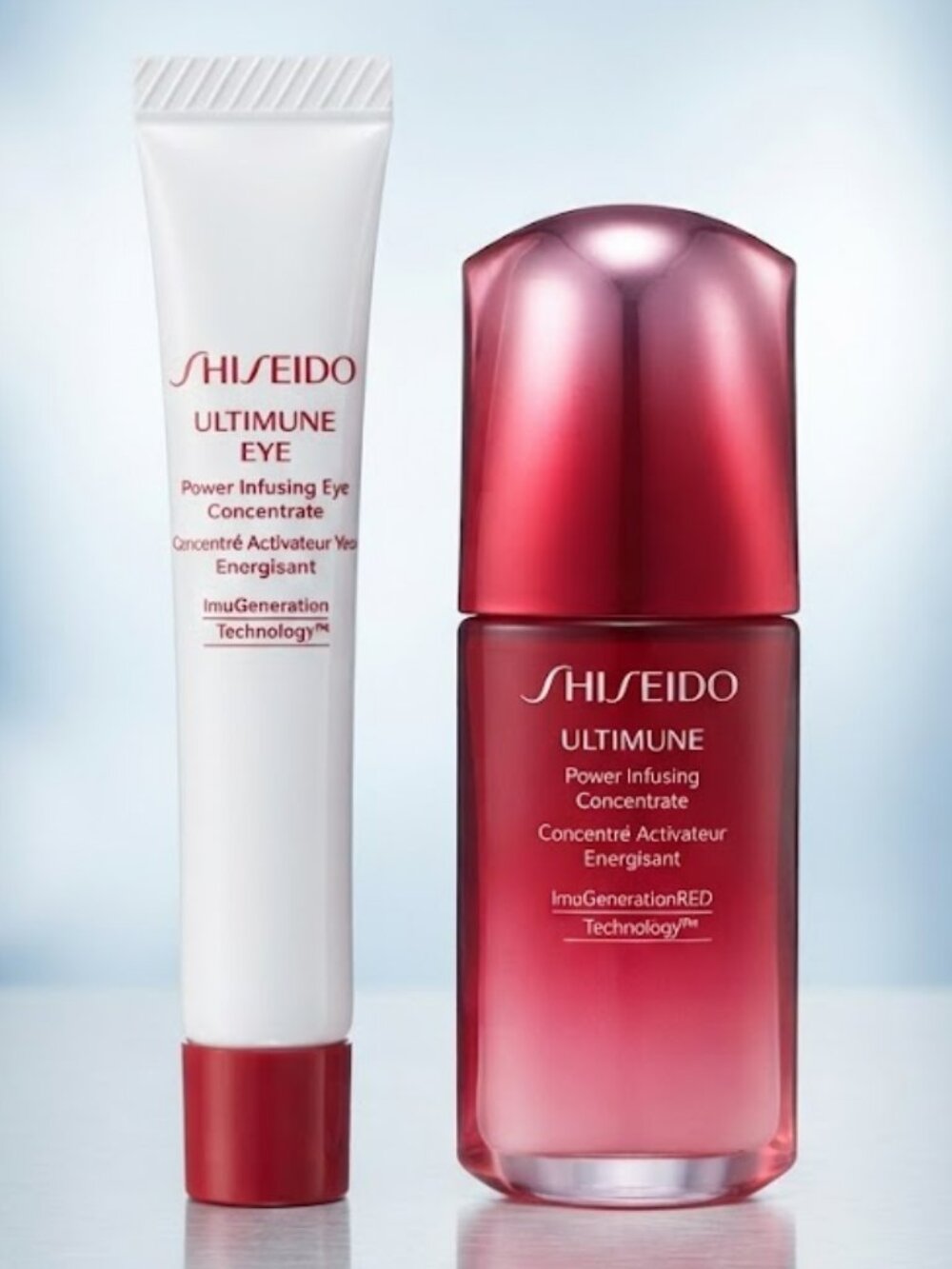 Shiseido Ultimune Power Infusing Eye Concentrate & Face Duo Skincare